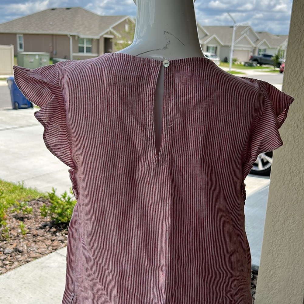 CYNTHIA ROWLEY LINEN DRESS SIZE XS - Picture 4 of 6